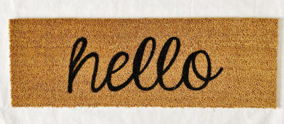 Hello (It me) - Doormat - Image 2